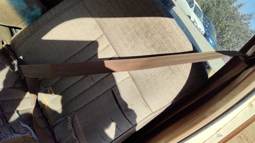 1987-1991 Ford F150 Driver Left Front Seat Belt Retractor Oem Shoulder Brown