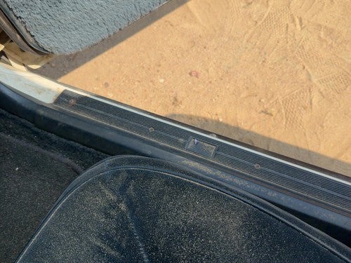 1986 Oldsmobile 98 Passenger Right Lower Sill Step Moulding Trim Panel Oem Blue