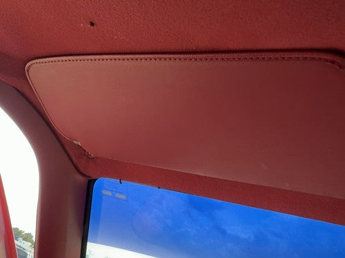 1987-1996 Dodge Dakota Driver Left Sun Visor Oem Red