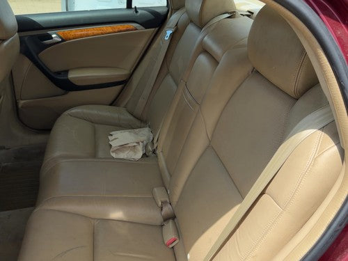 05 Tl Complete Set Of Rear Seat Belts Retractor Buckle Left Right Back Oem Tan C