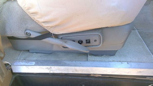 92-95 Chevy Astro Passenger Right Side Power Seat Switch With Trim Panel Oem Tan