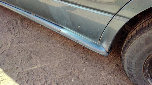 00-04 Lesabre Buick Driver Left Lower Rocker Panel Moulding Side Skirt Blue