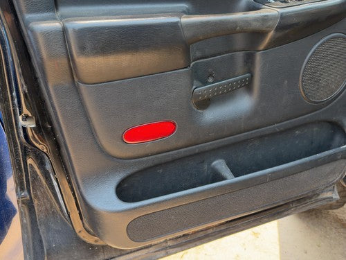 02 Ram 1500 Driver Left Front Door Trim Panel With Master Switch Dark Gray V9Dv