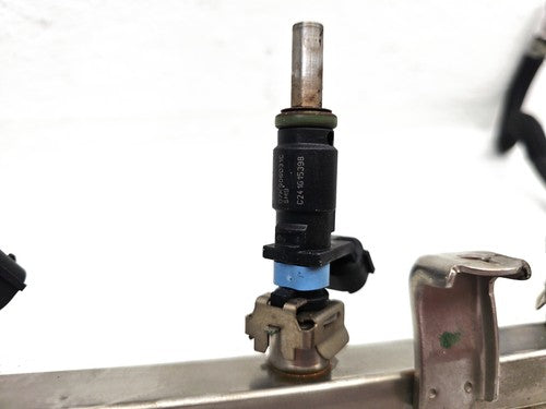 2012-2014 Vw Passat Complete Fuel Rail With Injectors Set Loaded Oem 2.5L