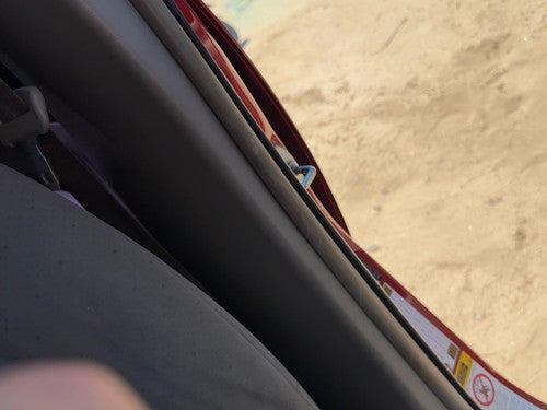 2004-2009 Toyota Prius Driver Left Lower B Pillar Trim Panel Bisque
