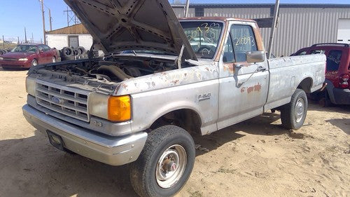1990 Ford F250 5 Speed Floor Shifter Assembly Oem Manual Transmission Mazda