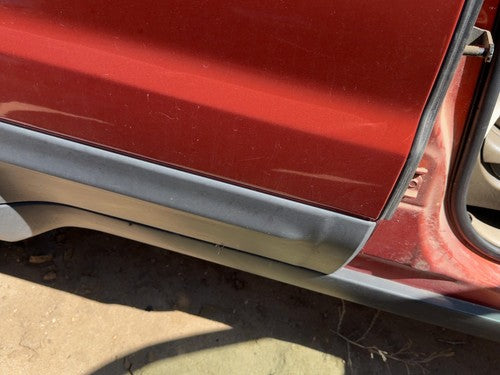 01-07 Ford Escape Passenger Right Rear Moulding From Door Oem Back Med Platinum