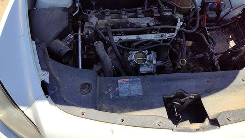 2008-2012 Chevy Malibu Top Plastic Cover Above Radiator Support Oem Upper Shield