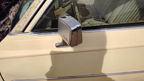 1980 Cadillac Deville Driver Left Power Side Mirror Door Mounted Oem 20096533