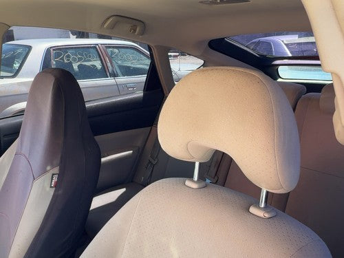 06-09 Prius Pair Of Front Headrests Left Right Set Seat Greige Cloth Bisque Fe41