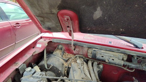 1998-2001 Mazda B2500 Passenger Right Hood Hinge Assembly Oem Red Fl Zzp052410