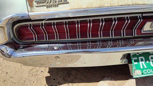1970 Mercury Cougar Xr7 Driver Left Tail Light Brake Lamp Oem Rear D0wy13405a