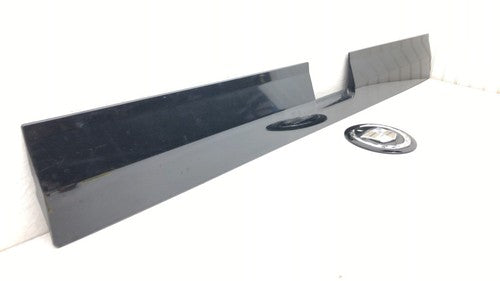 02-06 Cadillac Escalade Back Hatch Lift Gate Lower Molding Trim With Emblem Oem
