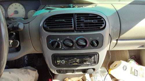 2000-2005 Dodge Neon Trim Bezel Around Radio Surround Dash Panel Oem Gray B7L5