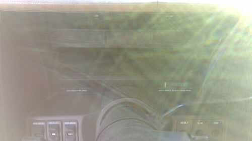 1990-1995 Chevy Astro Trim Bezel Around Speedometer Oem Dash Surround Panel