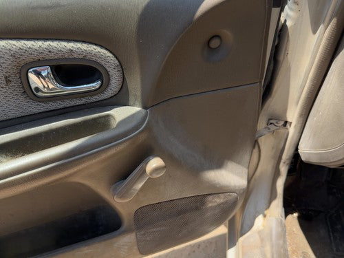 1999-2000 Mazda Protege Dx Driver Left Front Door Trim Panel Manual Brown