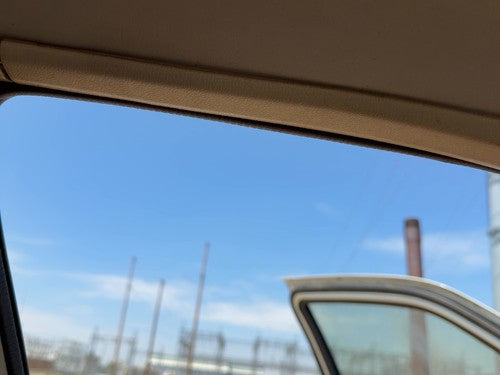 88-89 Accord Lx Driver Left A Pillar Trim Windshield Post Panel Oem Sedan Maroon