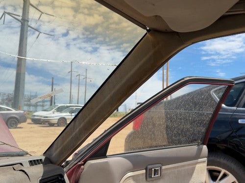 85-88 Nissan Maxima Passenger Right A Pillar Trim Windshield Post Panel Oem Gray