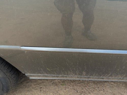98-04 Seville Passenger Right Rear Moulding From Door Oem Back Thunder Gray 88U