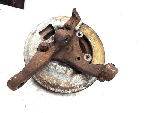 81-93 D150 Driver Left Front Spindle Steering Knuckle With Wheel Hub Oem 4X2