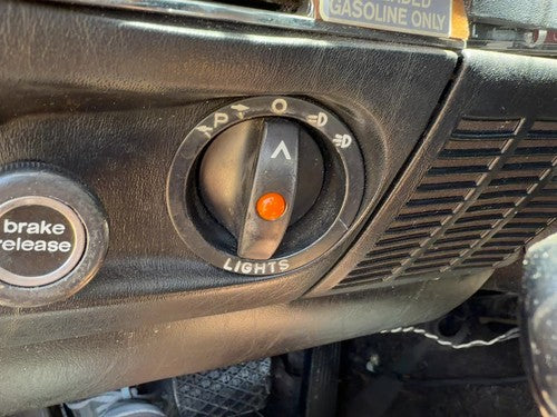 73-80 Mercedes 450SL 107 Headlight Switch Dash Control OEM