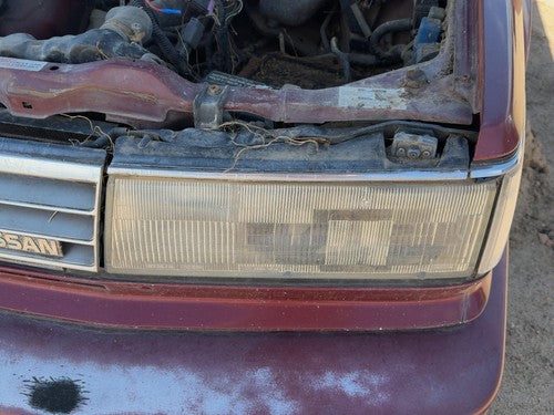 1987-1988 Nissan Maxima Driver Left Head Light Oem Front Lamp Chrome B606038E60