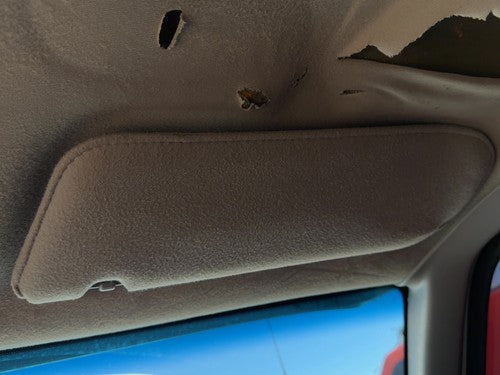 1996 Ford Ranger Passenger Right Sun Visor Oem Gray G2