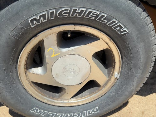 1991-1994 Ford Explorer 2 Dr 15" Aluminum Wheel Oem Factory 5 Hole Rim