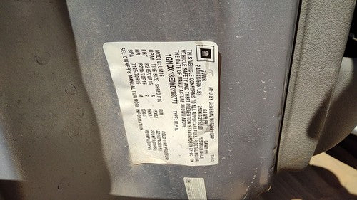 00-05 Chevy Venture Passenger Right Rear Outside Door Handle Oem Back Silver 17U