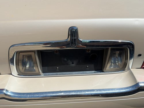 2000-2006 Lincoln LS License Plate Trim Surround Panel Tail Trunk Finish OEM