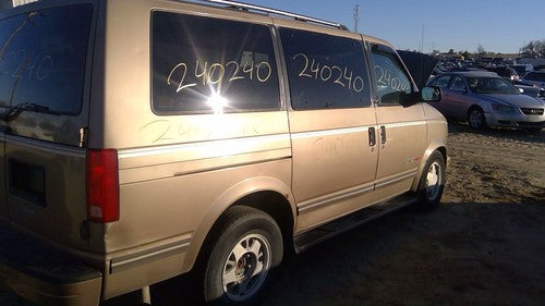 1995 Chevy Astro Driver Left Rear Moulding On Quarter Panel Oem Brown Forward