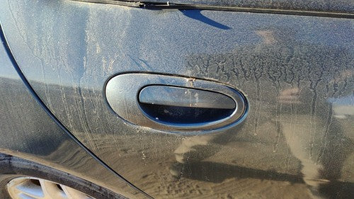 00-04 Intrepid Passenger Right Rear Outside Door Handle Back Steel Blue Pbq