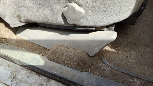 1999-2003 S10 Blazer Passenger Right Side Seat Trim Panel Oem Gray 92H