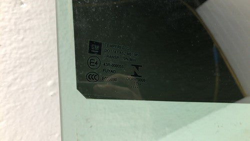 2018-2020 Buick Regal Passenger Right Rear Side Window Door Glass Oem Back