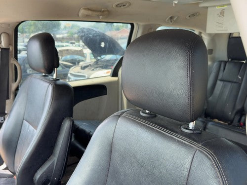 11-16 Town & Country Pair Of Front Headrests Oem Left Right Set Seat Black Alx1