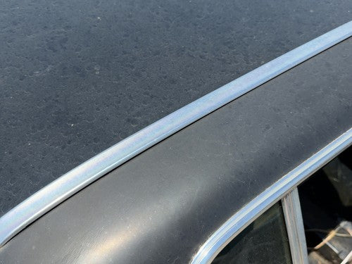 1980 Mercedes 450SL 107 Passenger Right Upper Chrome Trim Drip Rail Molding