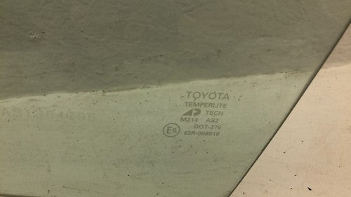 1992-1996 Toyota Camry Driver Left Front Side Window Door Glass Oem 681020601083