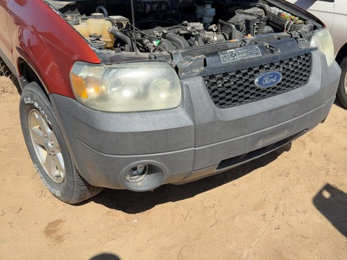 2005-2007 Ford Escape Front Bumper Cover Assembly Oem Gray 5L8Z17D957Aaa