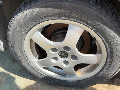 2001 BMW 530I 16 Inch Aluminum Wheel Factory 5 Round Spoke Rim