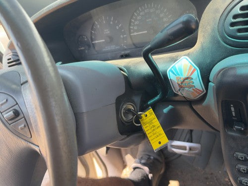 1996-2000 Chrysler Town & Country Steering Column Assembly Oem Shift Taupe All5