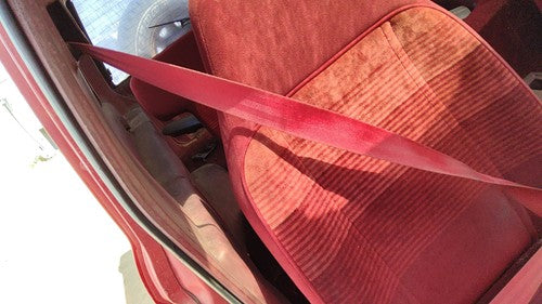1990 Ford Bronco 2 Passenger Right Front Seat Belt Retractor Oem Shoulder Red