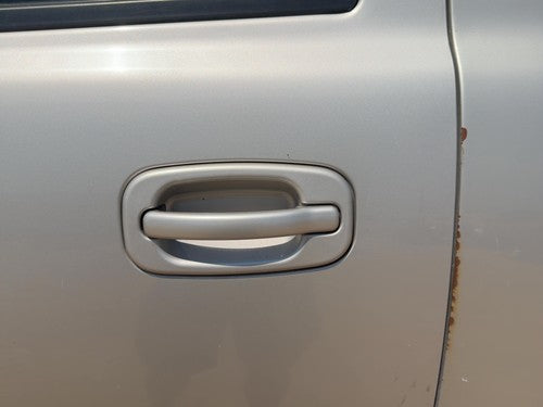 00-06 Suburban 1500 Driver Left Rear Outside Door Handle Back Silver Birch 59U