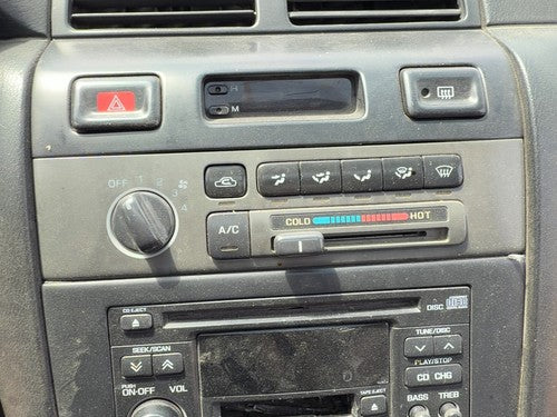 98-99 Maxima Temperature Control Module In Dash Heater Ac Head Unit Oem Manual