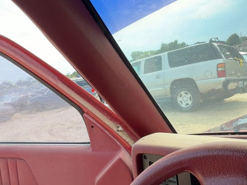 1987-1996 Dodge Dakota Driver Left A Pillar Trim Windshield Post Panel Oem Red