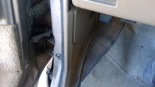 1985-1995 Chevy Astro Driver Left Lower Kick Trim Panel Oem Tan