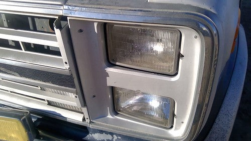 1985-1991 Chevy G20 Van Driver Left Dual Pair Head Light Front Lamp With Bracket
