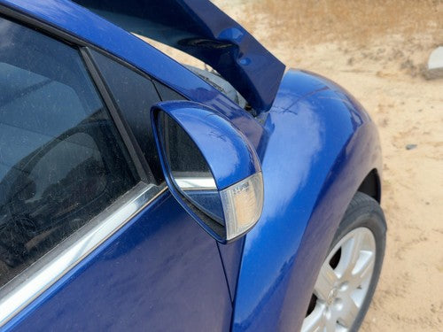 03-09 Beetle Convertible Passenger Right Power Side Mirror Door Mounted Oem Blue