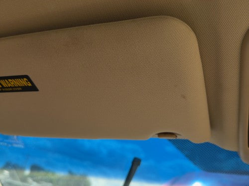 2004-2008 Acura TL Driver Left LH Sun Visor Illuminated Tan OEM 83280SEPA02ZA