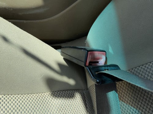 05-07 Ford Escape Driver Left Front Seat Belt Buckle Receiver Oem Bucket Tan Ah