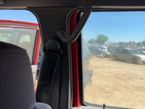 1990-95 Nissan Pathfinder Passenger Right Upper B Pillar Trim Gray